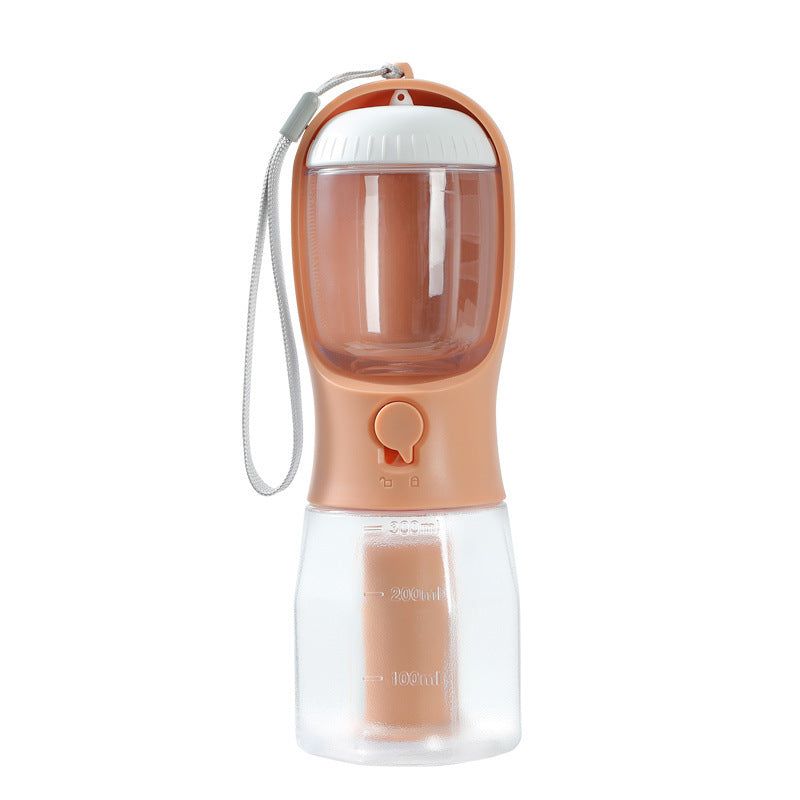Petlich 3-in-1 Dog Water Cup – Portable Bottle, Food & Waste Bag Holder