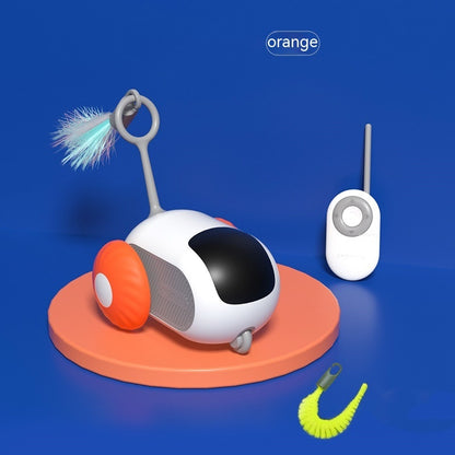 ChaseMate™ Cat Car – Automatic Self-Moving Toy with Remote