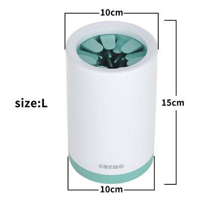 Petlich Paw Cleaner Cup – Portable Silicone Brush for Dogs & Cats
