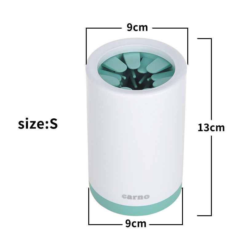 Petlich Paw Cleaner Cup – Portable Silicone Brush for Dogs & Cats