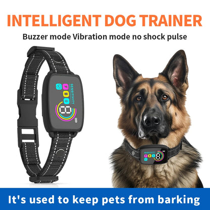 BarkGuard™ Smart Dog Collar – Automatic Bark Control, Waterproof & Rechargeable