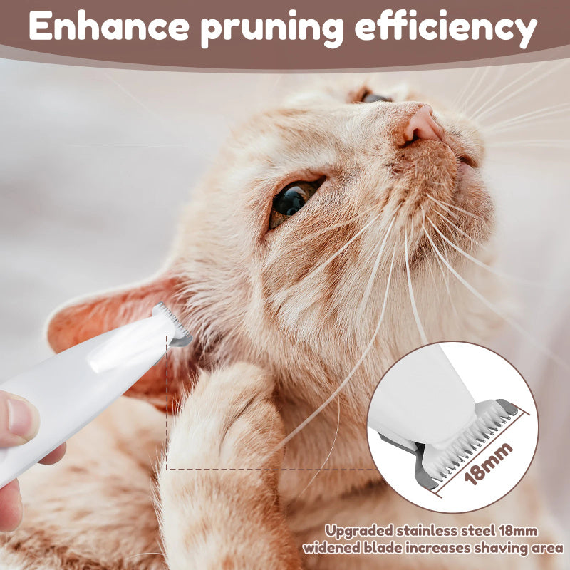 TrimPaws™ Grooming Clipper – Safe, Waterproof & LED Display