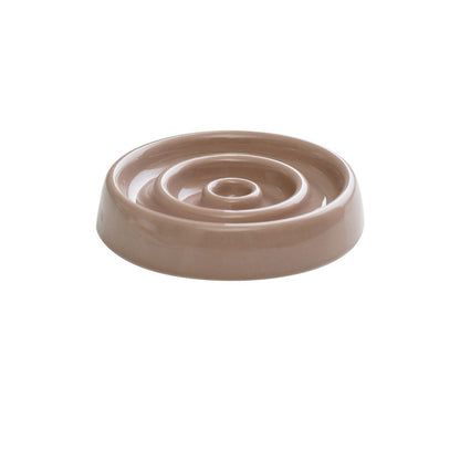 Petlich Ceramic Slow Feeder Bowl – Anti-Gulping Dish for Dogs & Cats