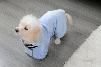 Petlich Quick-Dry Pet Towel – Soft Microfiber Bathrobe for Dogs & Cats