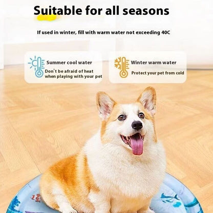 Premium Cooling Pet Bed – Summer Ice Pad for Dogs & Cats
