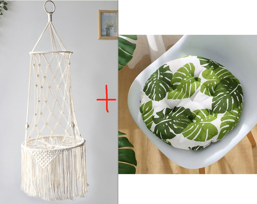 Petlich Macrame Cat Hammock – Stylish Hanging Bed for Pets