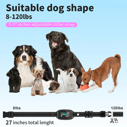 BarkGuard™ Smart Dog Collar – Automatic Bark Control, Waterproof & Rechargeable