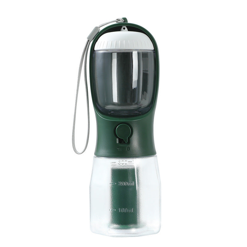 Petlich 3-in-1 Dog Water Cup – Portable Bottle, Food & Waste Bag Holder