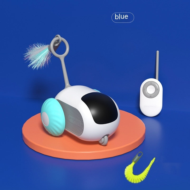 ChaseMate™ Cat Car – Automatic Self-Moving Toy with Remote