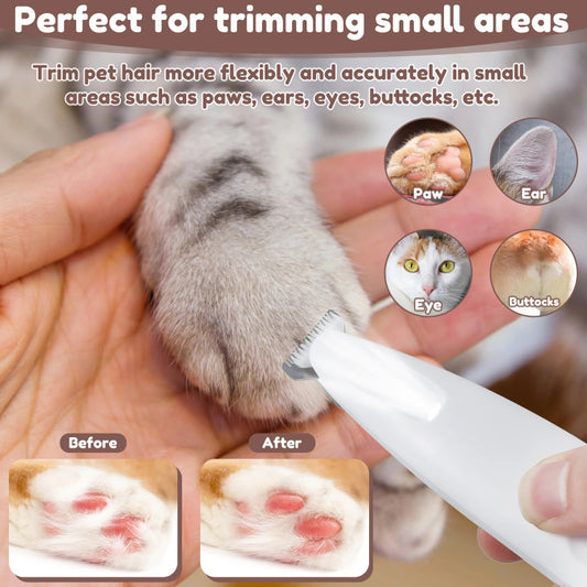 TrimPaws™ Grooming Clipper – Safe, Waterproof & LED Display