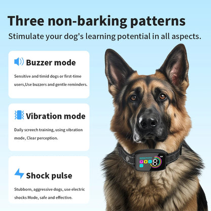 BarkGuard™ Smart Dog Collar – Automatic Bark Control, Waterproof & Rechargeable