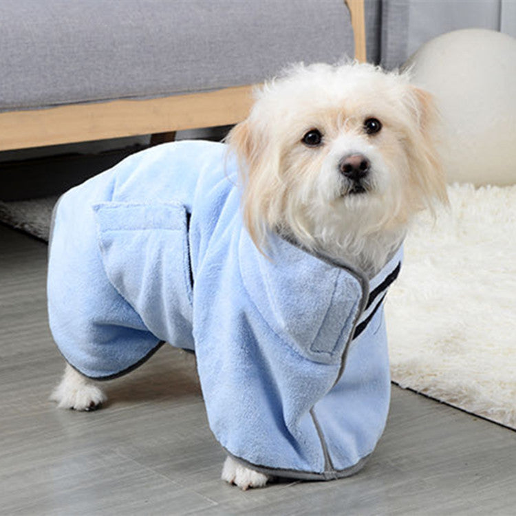 Petlich Quick-Dry Pet Towel – Soft Microfiber Bathrobe for Dogs & Cats