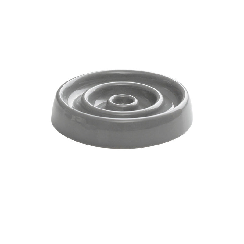 Petlich Ceramic Slow Feeder Bowl – Anti-Gulping Dish for Dogs & Cats