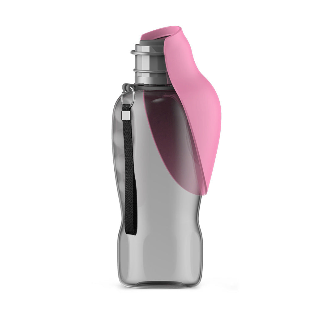 PawHydrate™ Portable Dog Water Bottle – 800ml Leakproof with Foldable Bowl