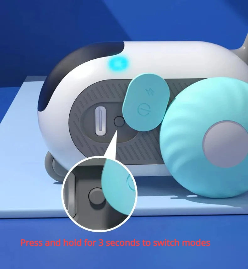 ChaseMate™ Cat Car – Automatic Self-Moving Toy with Remote