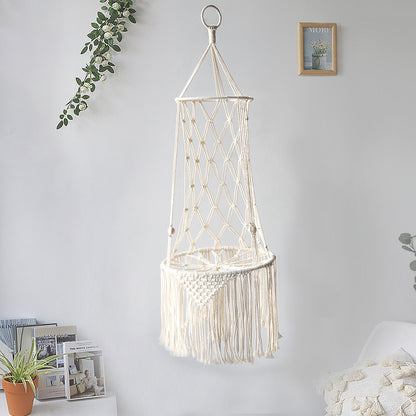 Petlich Macrame Cat Hammock – Stylish Hanging Bed for Pets